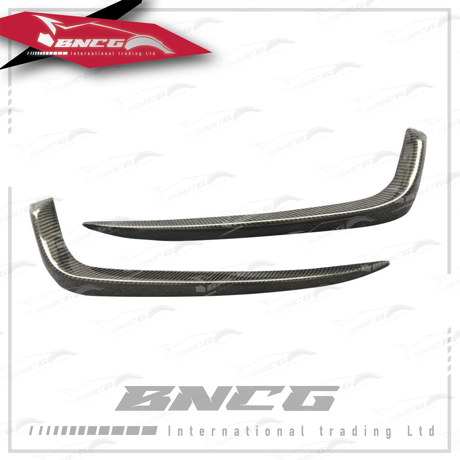 本田 Honda Civic 16-18年式 轎車用 改裝 卡夢 碳纖維 外觀件 空力套件 前保桿 霧燈 風刀