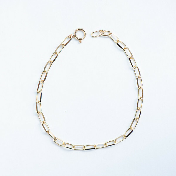 18K Block Chain Bracelet