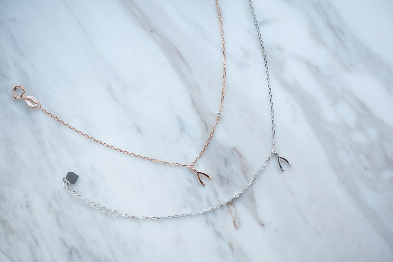 18K Wishbone Diamond Bracelet