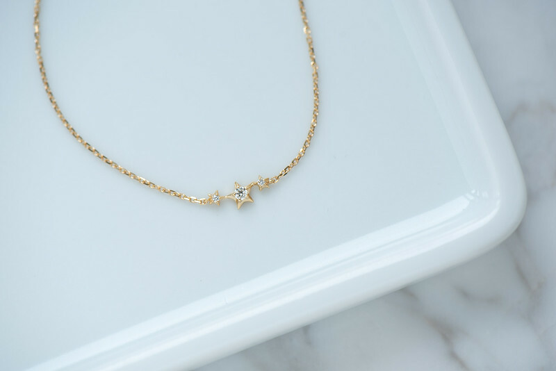18K Stars Diamond Bracelet