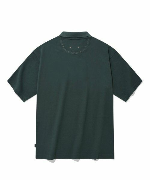 COVERNAT C Logo Wafen Cool Pique 短袖 綠色