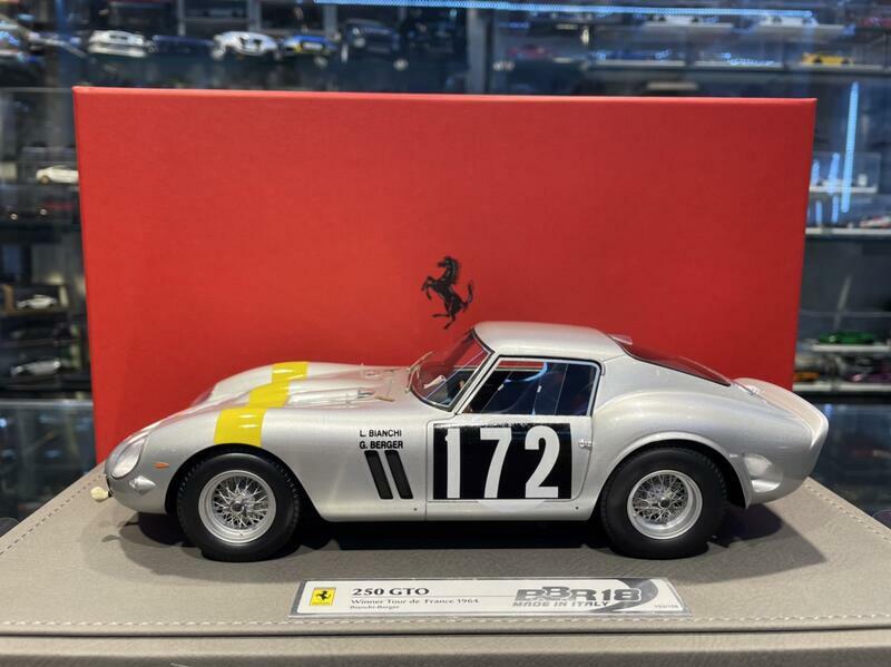 BBR BBR1856 Ferrari 250 GTO Winner Tour De France 1/18