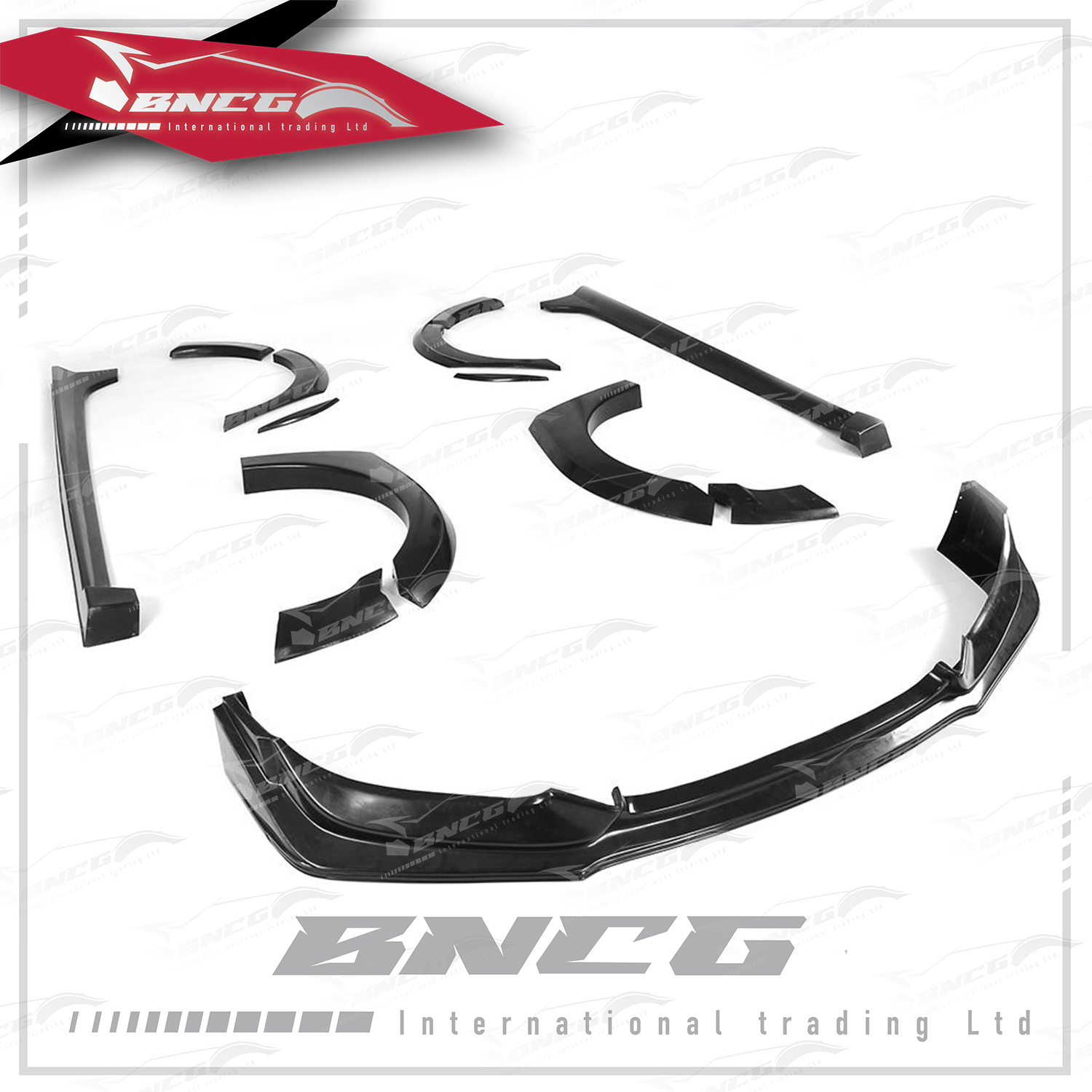 本田 Honda Civic 10代 改裝 Type-R 外觀 包圍 前導流 側裙 側定風翼 輪弧 13件套