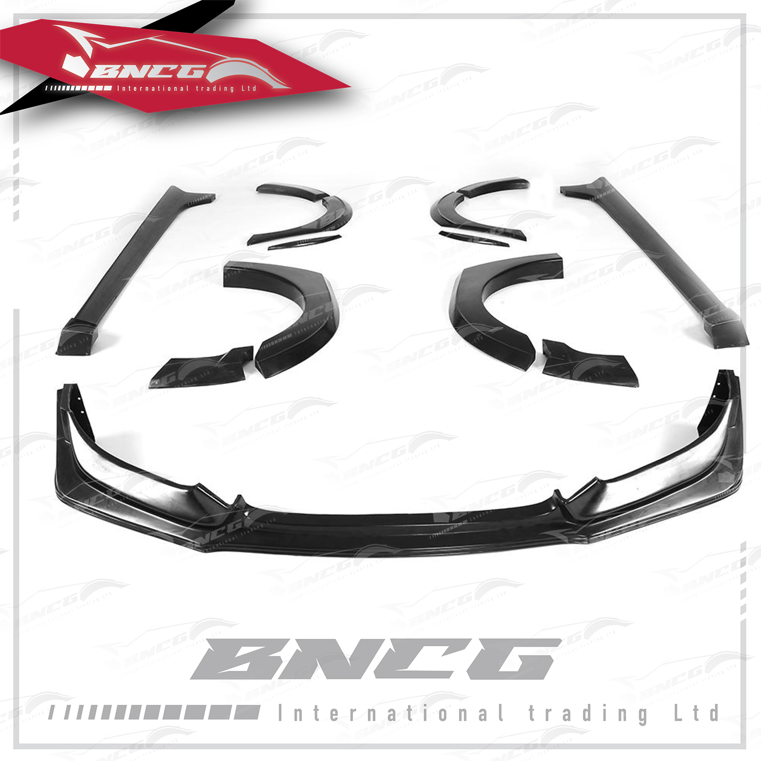 本田 Honda Civic 10代 改裝 Type-R 外觀 包圍 前導流 側裙 側定風翼 輪弧 13件套