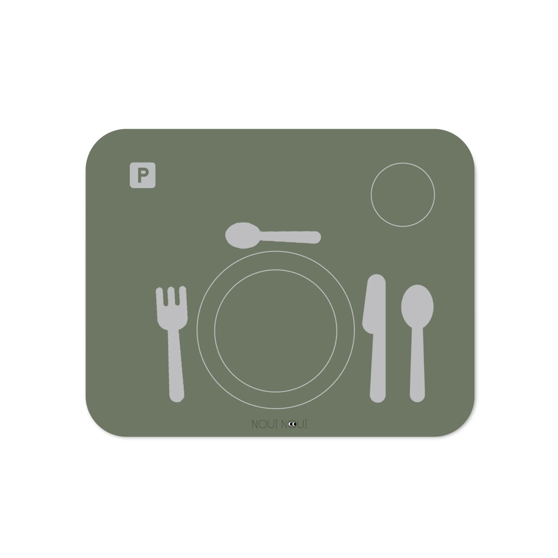 桌墊 - LEARNING TABLE SETTING - OLIVE