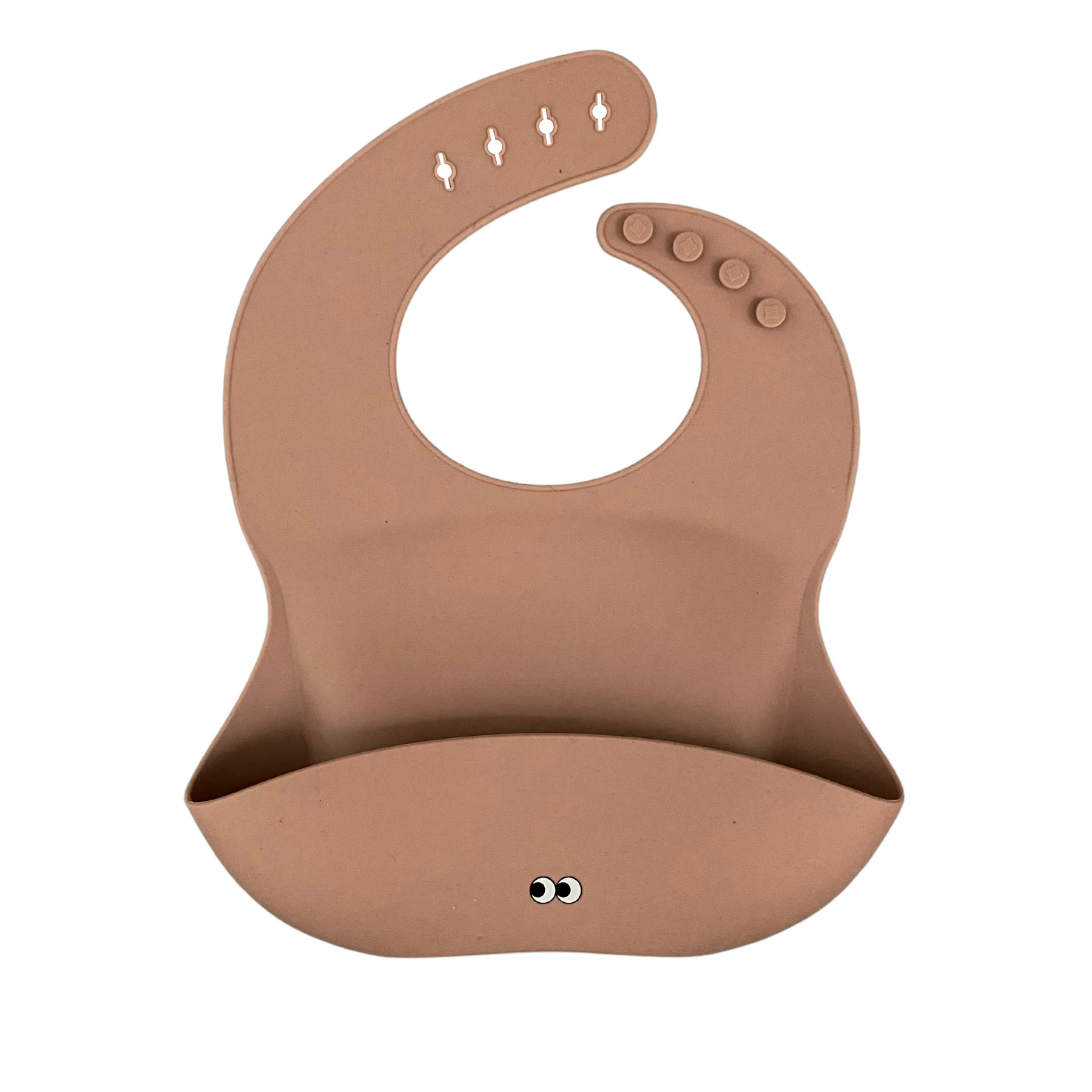 矽膠飯兜 - OLD ROSE