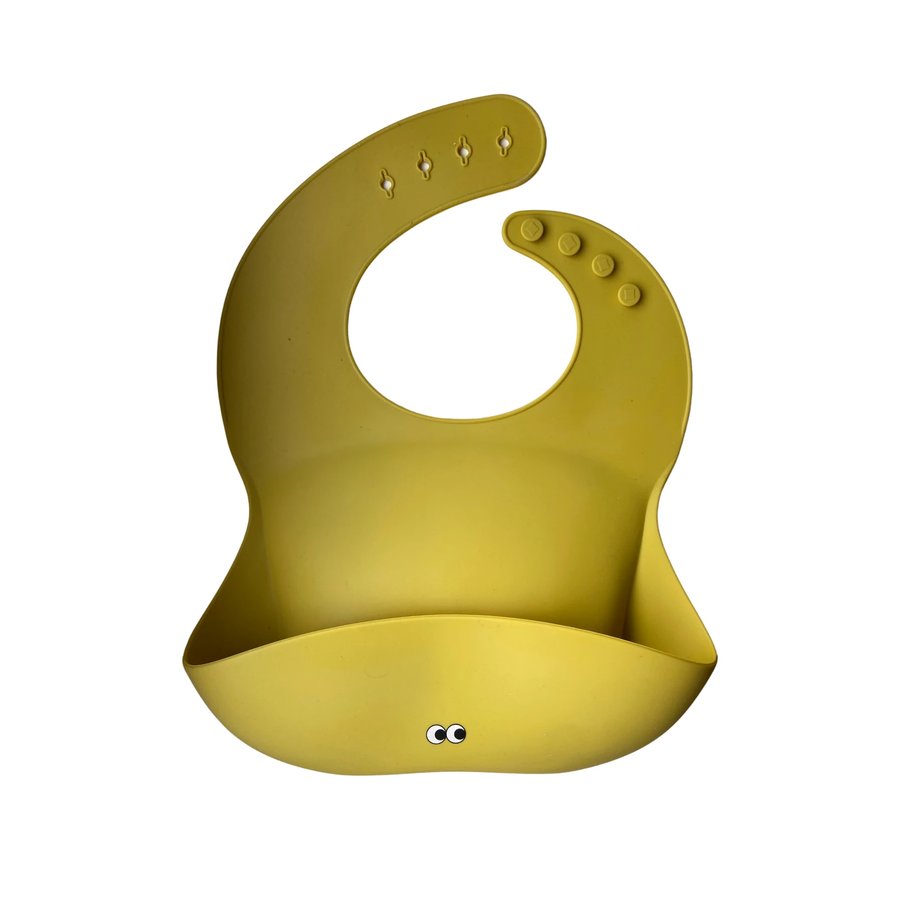 矽膠飯兜 -  DUSTY LEMON