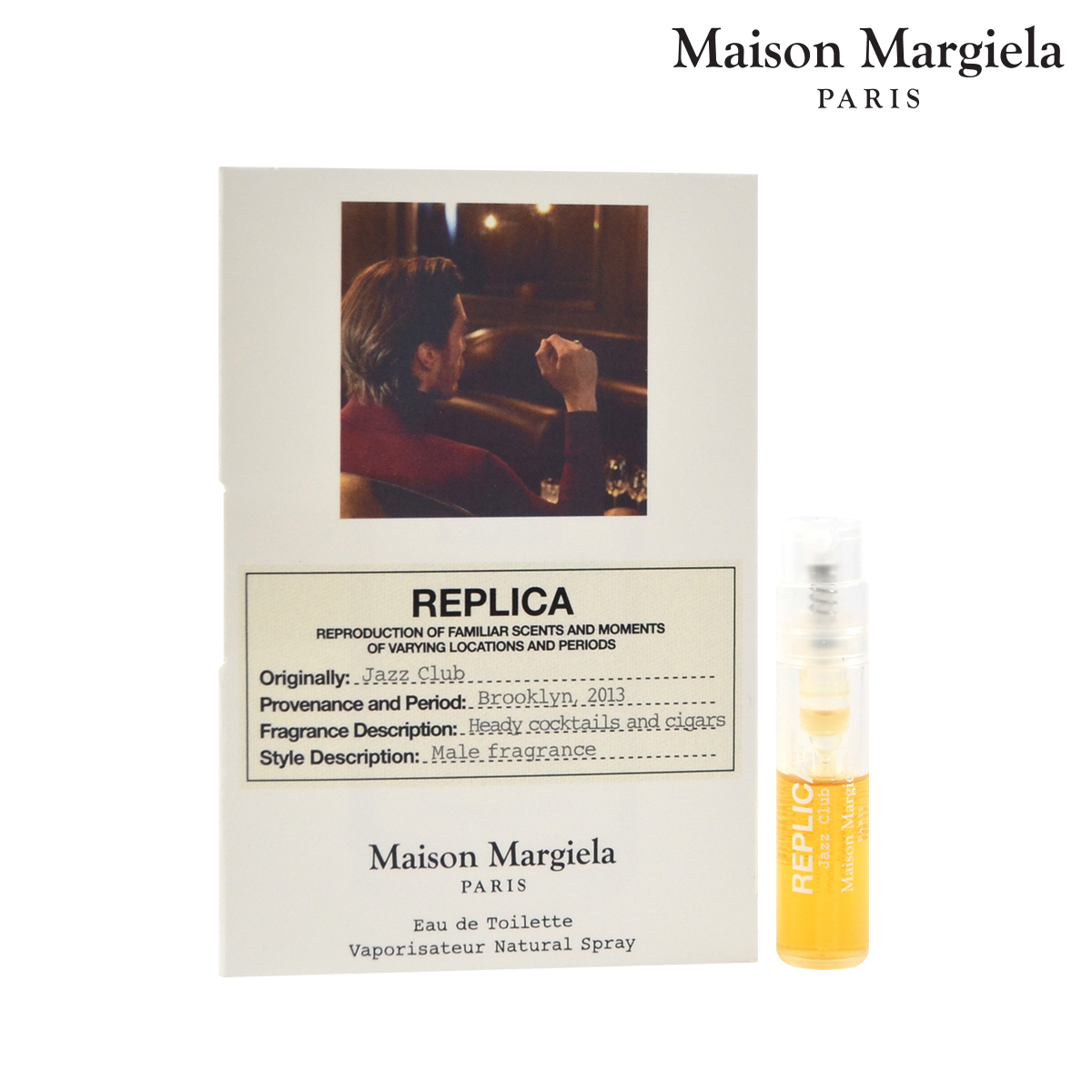 Maison Margiela REPLICA 爵士俱樂部男性淡香水 1.2ml
