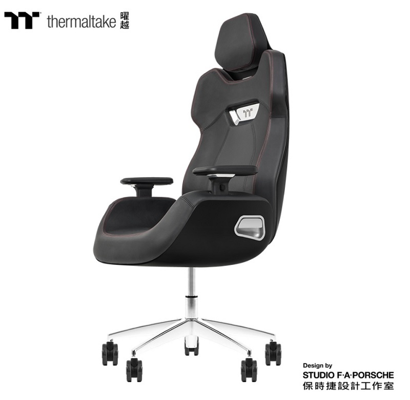 米特3C數位–曜越 幻銀 ARGENT E700/風暴黑/冰河白/太空灰/真皮電競椅/由保時捷工作室設計