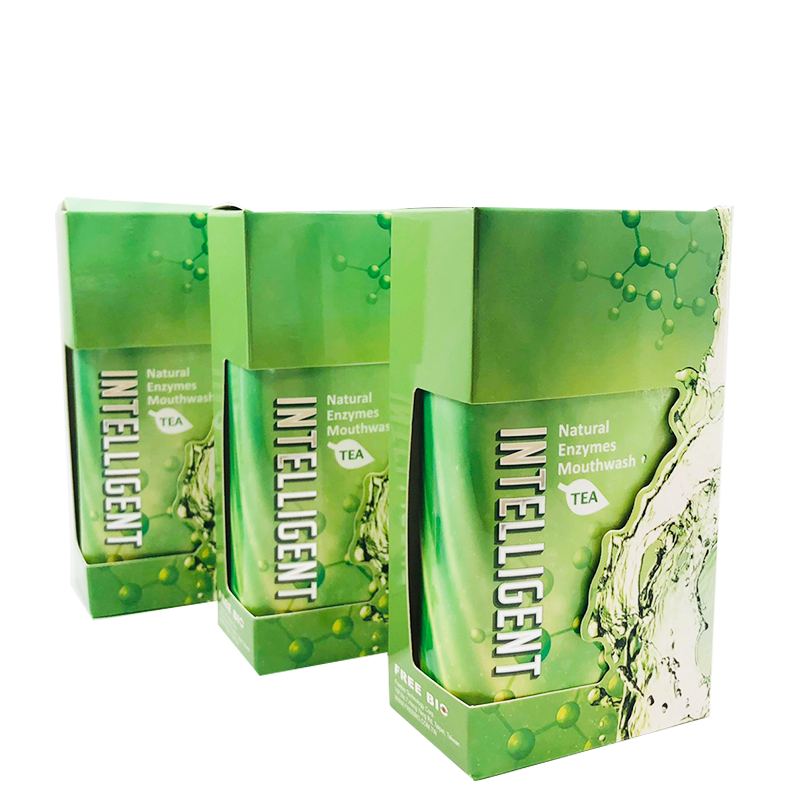 INTELLIGENT 因特力淨酵素漱口水 300c.c.【清新茶香】x3