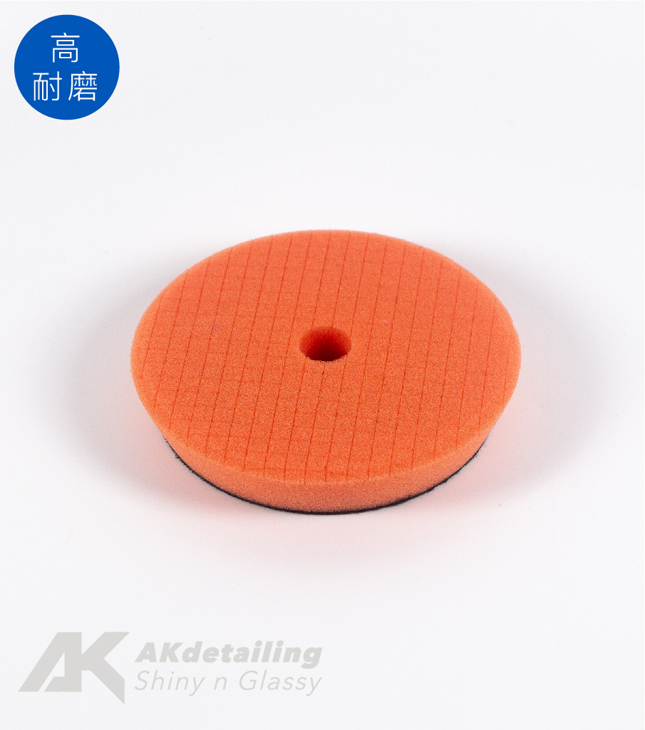 6吋方格深色車中粗拋光海綿-下單第二件0元