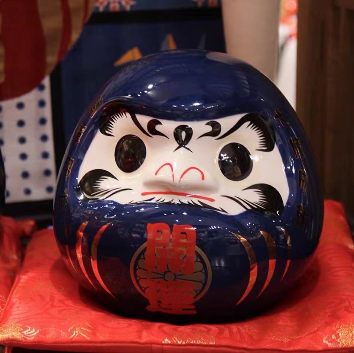 GuluPet福緣貓招財貓系列-開運達摩錢罌