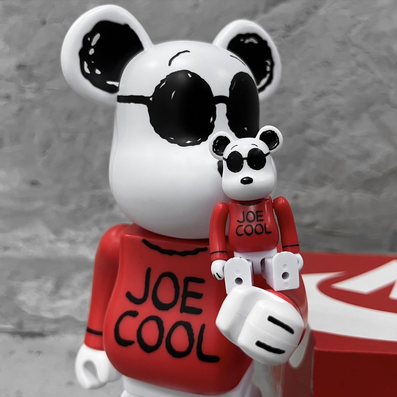 BE＠RBRICK- PAUL & JOE 400%＆100% Be@rbrick Joe Cool 100% and 400