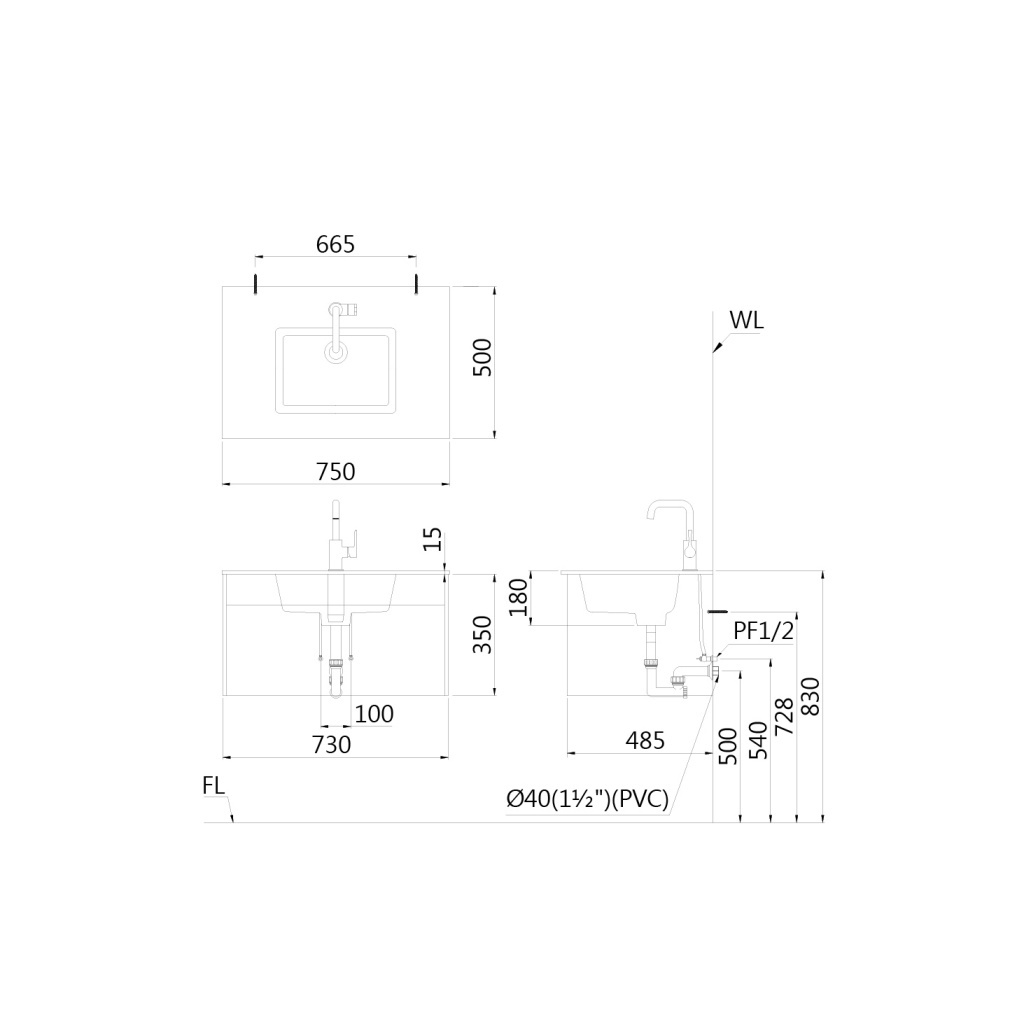 凱撒 浴櫃組推薦型號 LF5032,EH05032DD/B520C 一體瓷盆浴櫃組