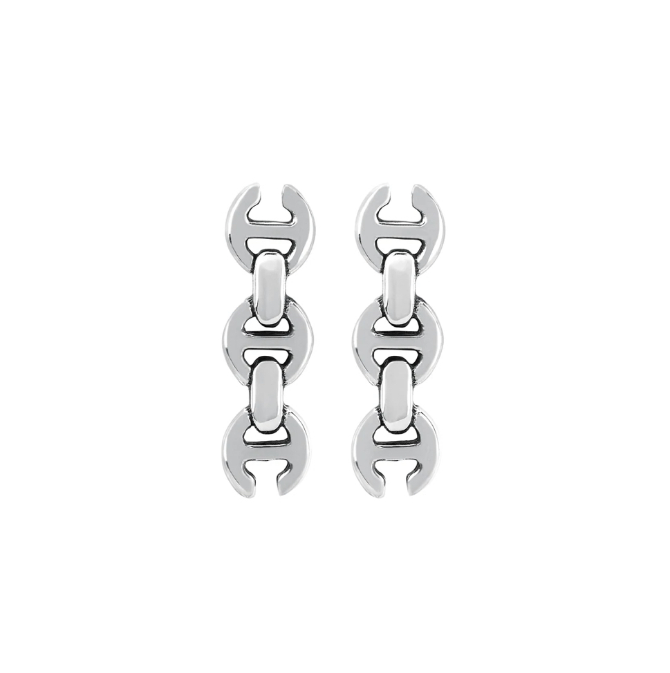 3MM TOGGLE EARRING (SINGLE)