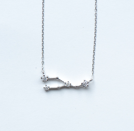 18K Taurus Diaomond Necklace