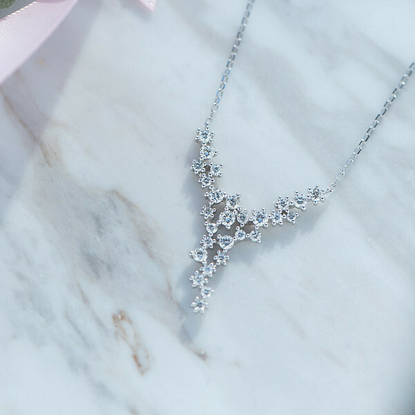 18K Lumière Wedding Diamond Necklace