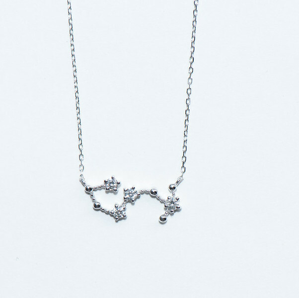 18K Scorpio Diamond Necklace