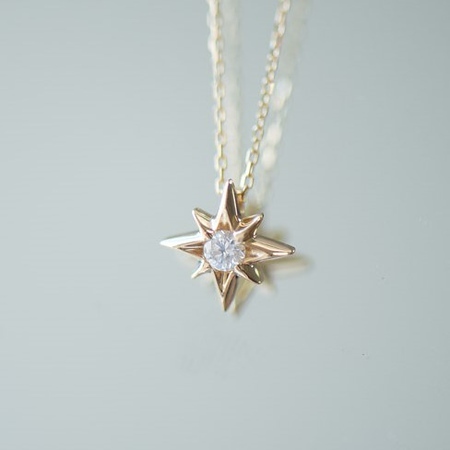 18K Estrellas Diamond Necklac