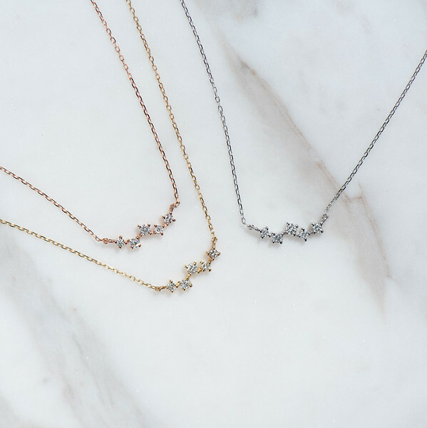 18K Stargaze Diamond Necklace