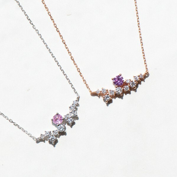 18K Rosa Estella diamond necklace