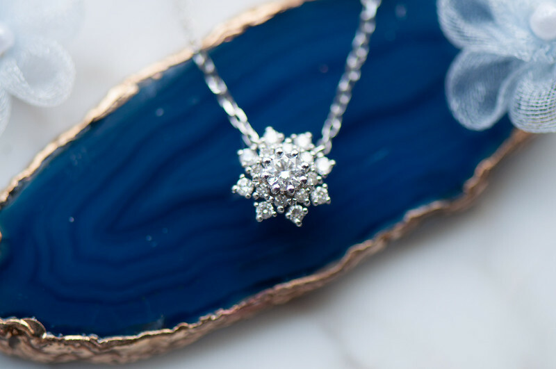 18K Nieve Diamond Necklace