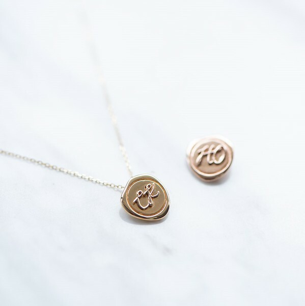 18K Sealing Customized necklace