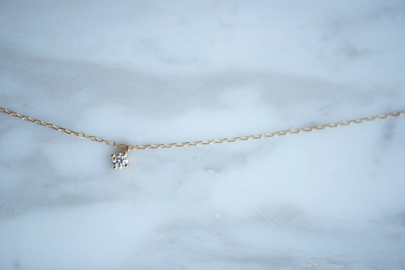 18K Antiquus Oval Diamond Necklace