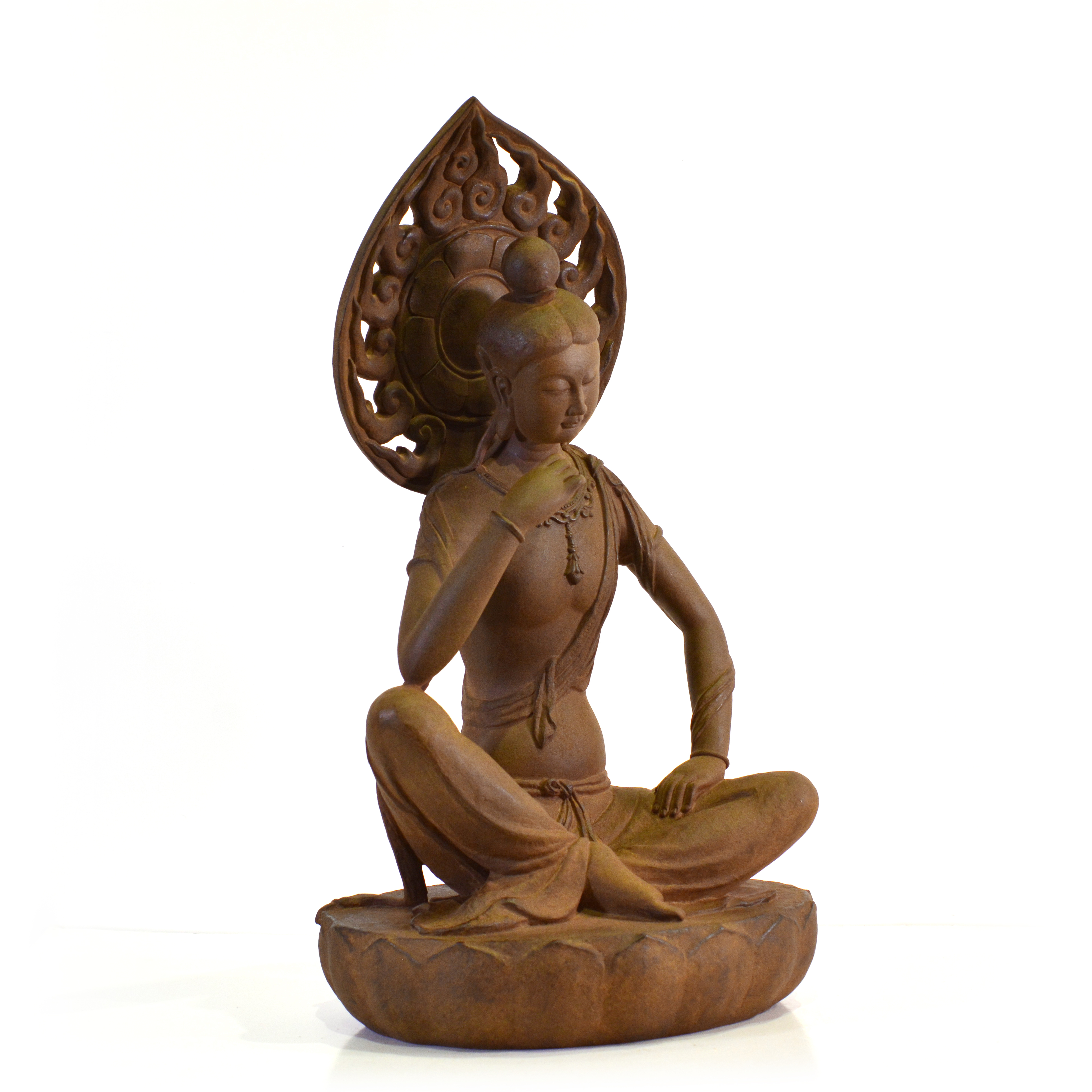 台灣林昭發老師作品 - 靜觀 (45cmH)