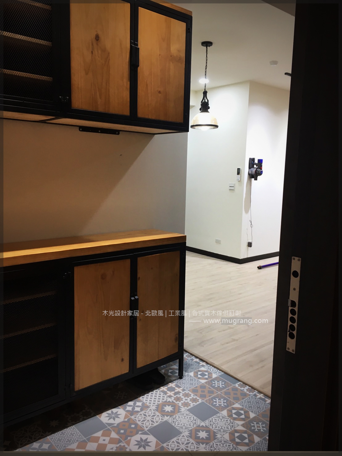 LOFT實木鐵框抽屜收納櫃(可訂製)