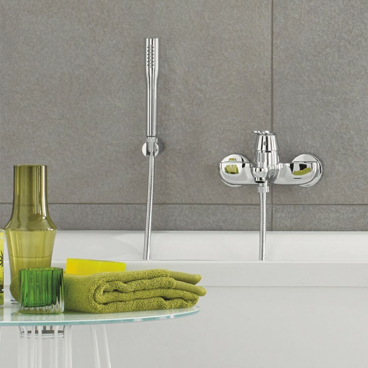 GROHE｜Eurosmart Cosmopolitan 淋浴浴缸龍頭 (鉻色) 32831000