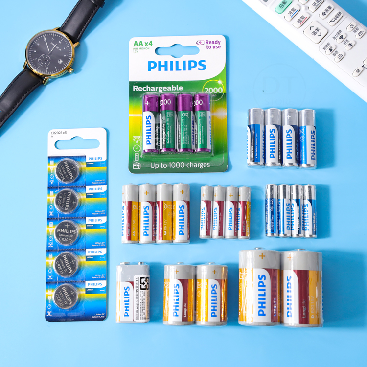 PHILIPS 飛利浦 超鹼/碳鋅/鈕扣型/充電電池 系列【AZ113】