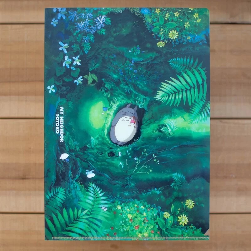 A4透明文件夾 龍貓 龍貓的寝室