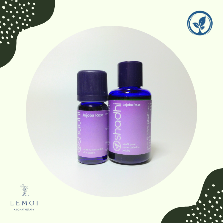 Oshadhi 有機保加利亞玫瑰荷荷巴精華油