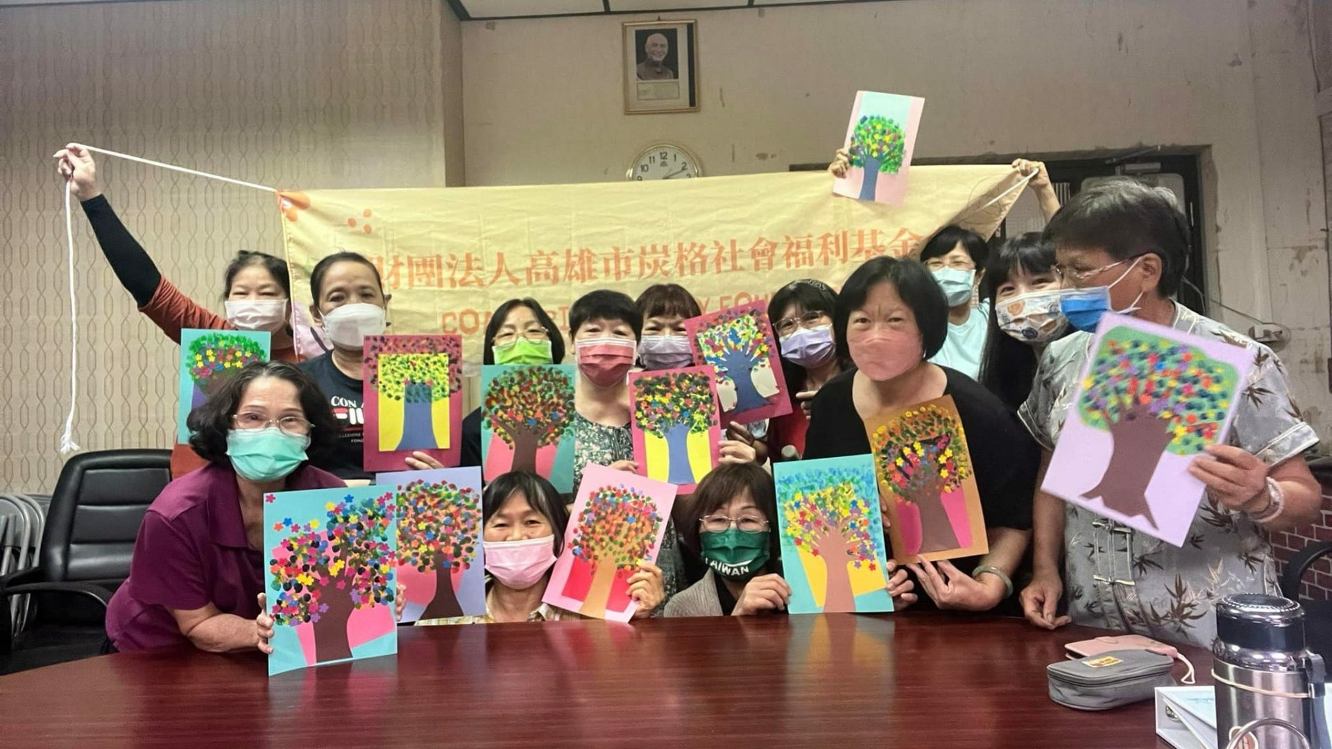 藝術輔療志工成果展