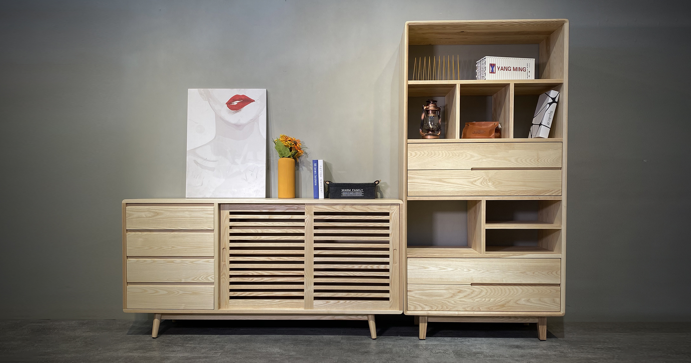 北歐梣木簡約實木系列