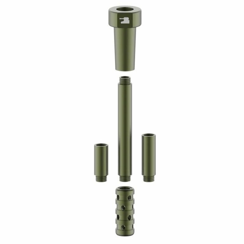 TANK ADJUSTABLE METAL DOWNSTEM BY TANK GLASS