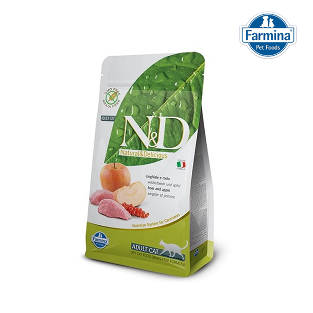 法米納 野豬蘋果 無穀全齡貓糧 1.5kg