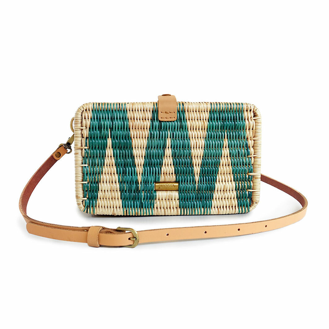 柳藤編織方肩包｜Syuti Geo｜柬埔寨