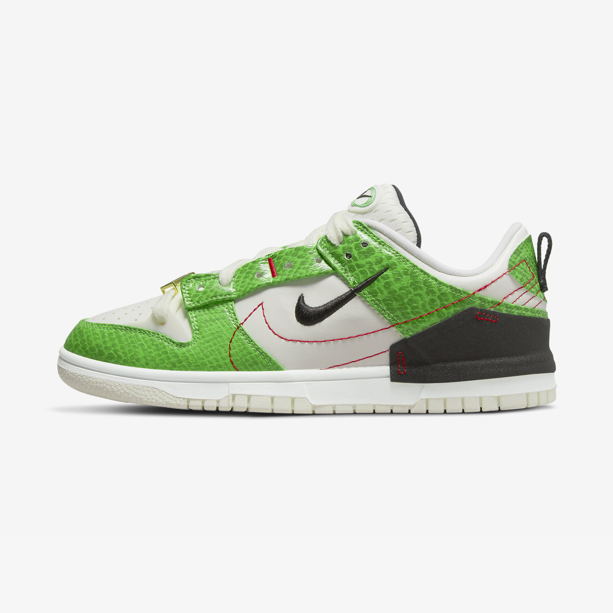 -(B9)-W NIKE DUNK LOW DISRUPT 2 “”JUST DO IT解構 青蛇紋 女款-DV1491 101