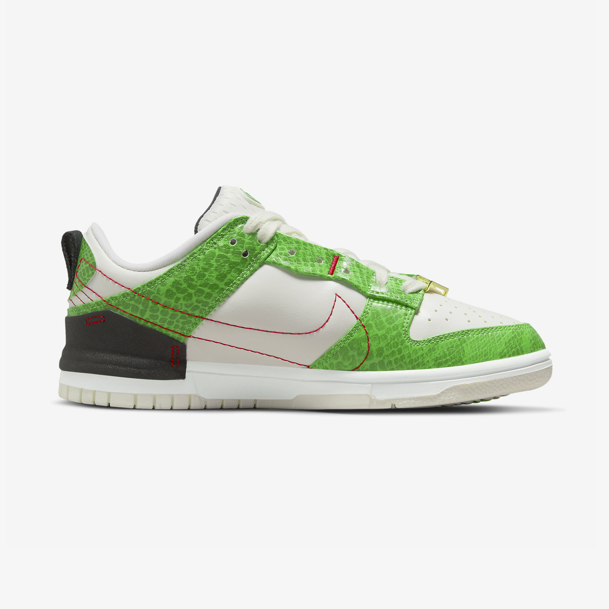 -(B9)-W NIKE DUNK LOW DISRUPT 2 “”JUST DO IT解構 青蛇紋 女款-DV1491 101