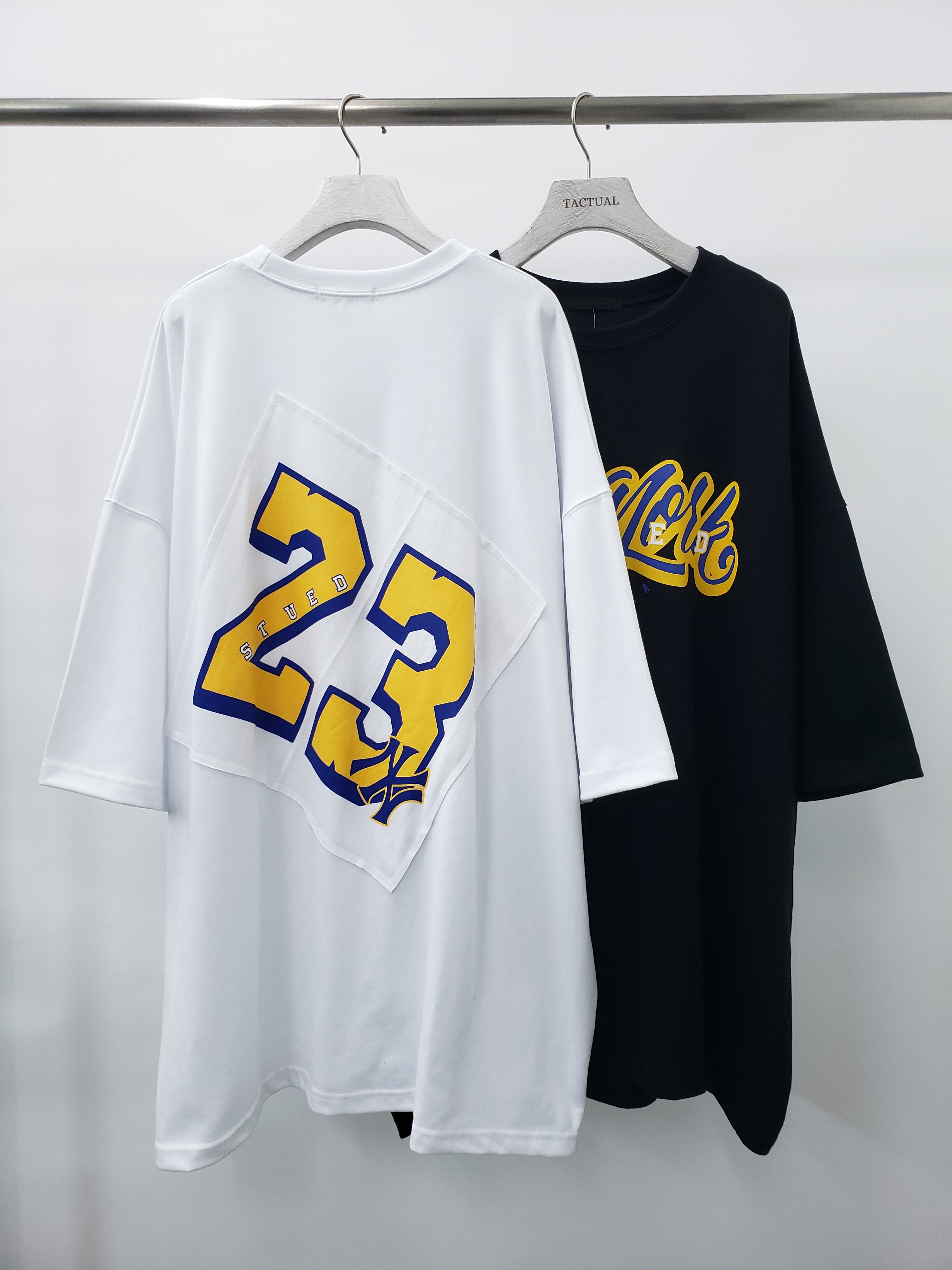 OVERSIZE 23圖案短袖Tee T3787