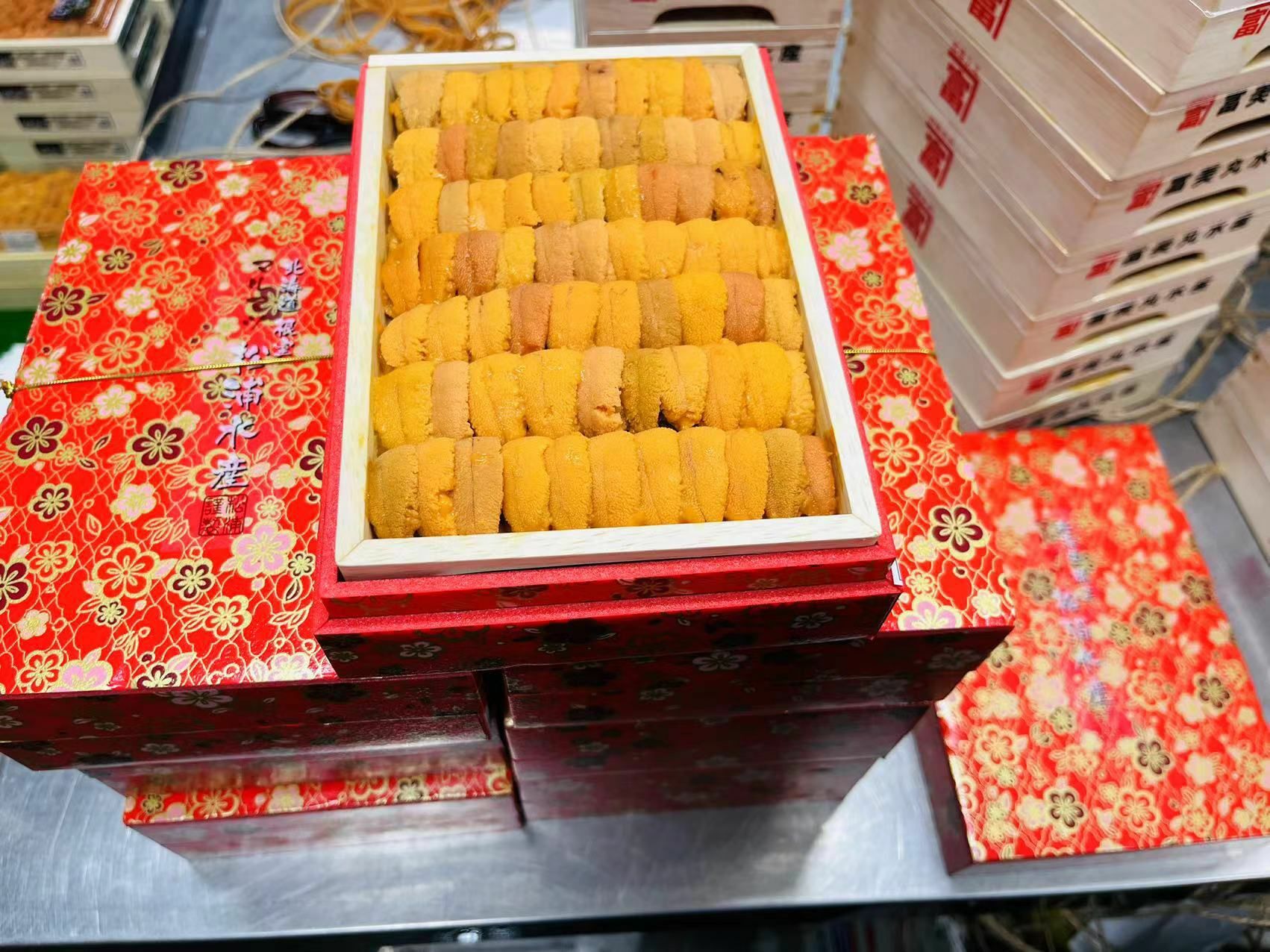 松蒲 紅盒 馬糞海膽（250g)