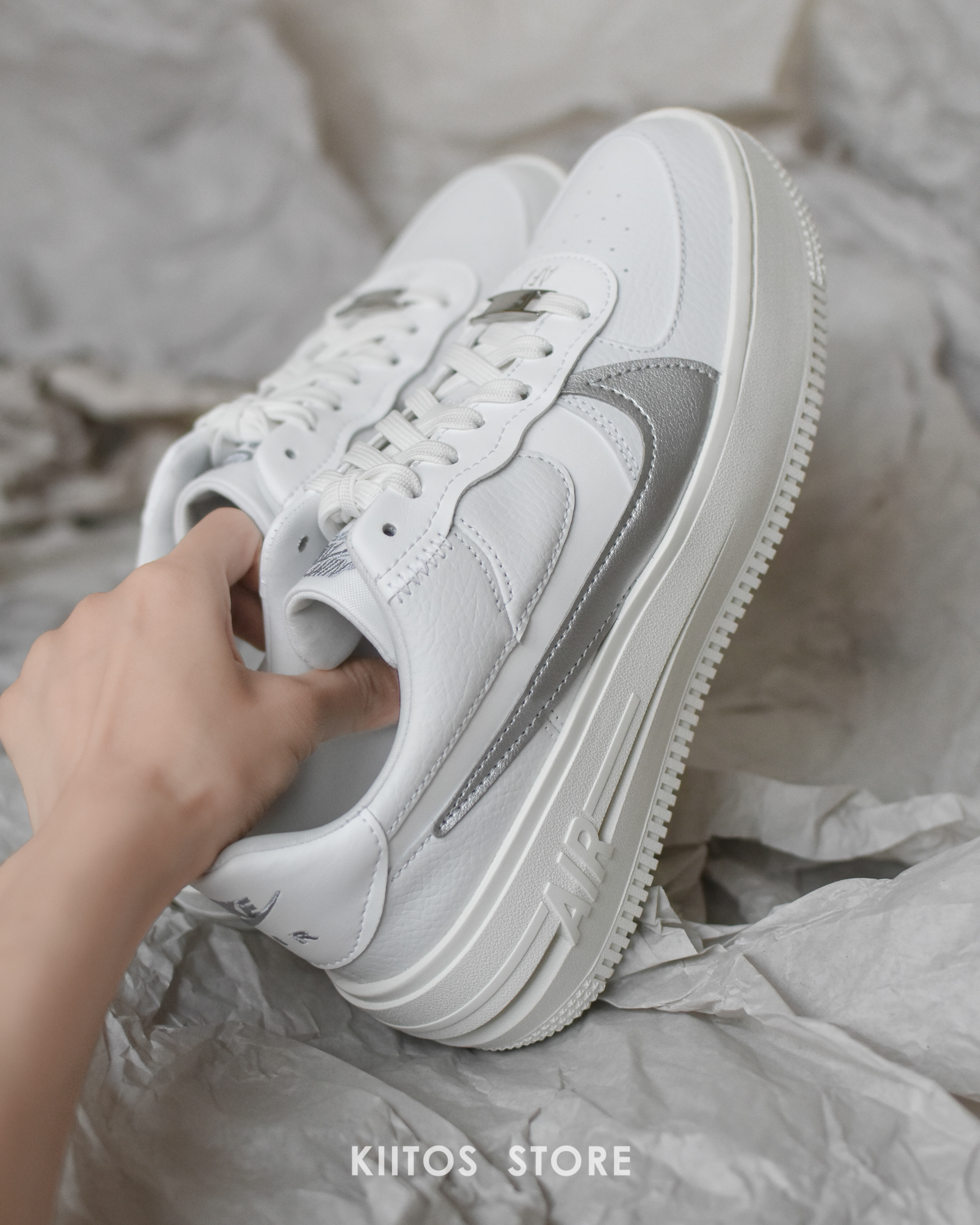 公式正規品!★Nike Air Force 1 Low Plt.Af.Orm WMNS AF1 PLT.AF.ORM AIR FORCE 1 PLATFORM LIGHT BONE-BEETROOT