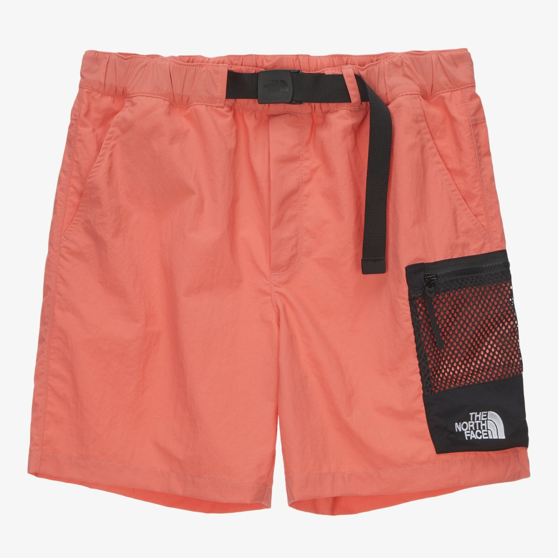 THE NORTH FACE 白標限定 ABERDEEN 紅 口袋 機能 短褲 NS6NN03M