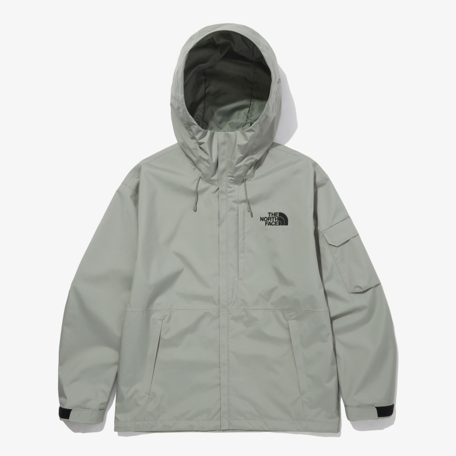 THE NORTH FACE WATER GUARD 男 連帽 夾克 外套 淺灰綠 NJ2HN05C