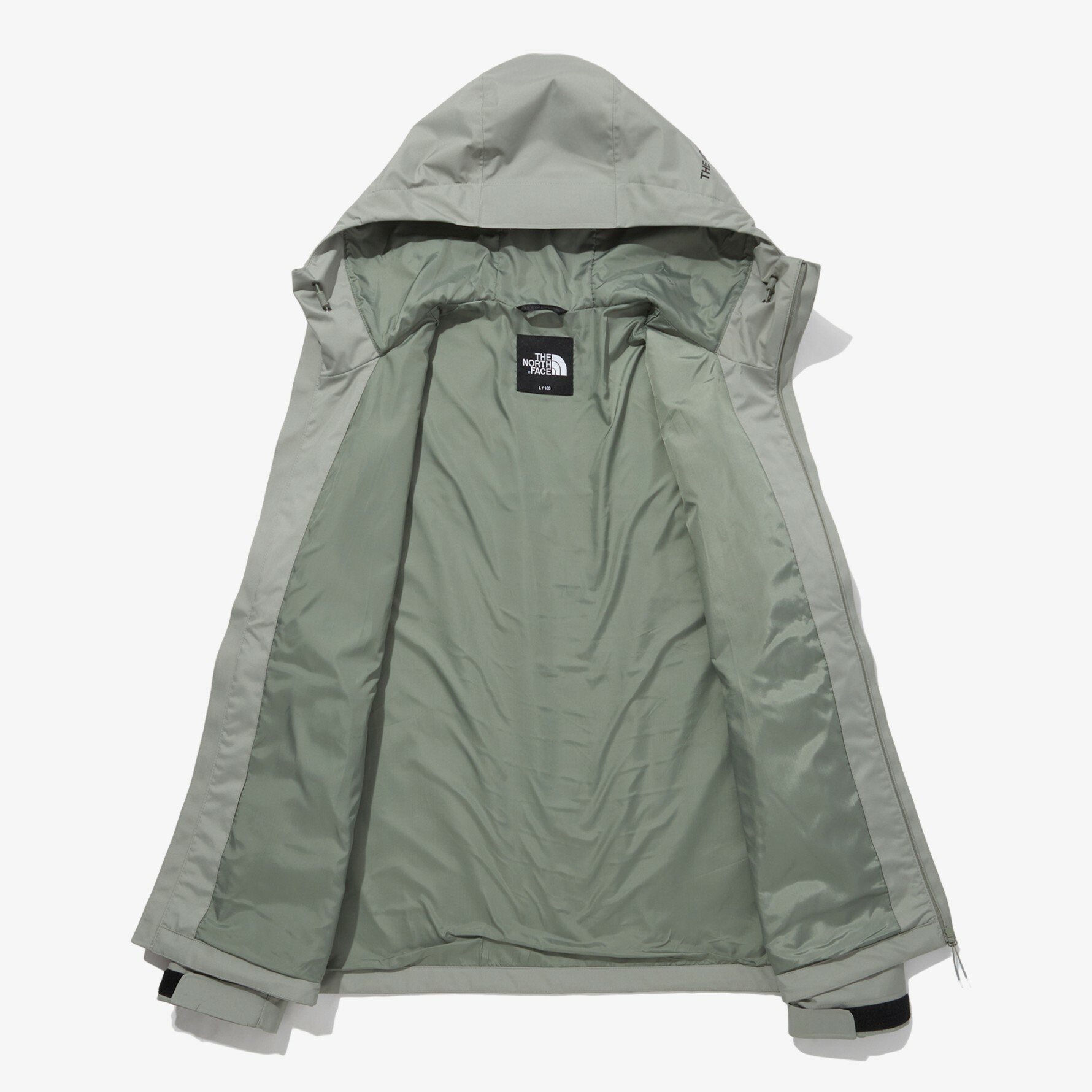 THE NORTH FACE WATER GUARD 男 連帽 夾克 外套 淺灰綠 NJ2HN05C