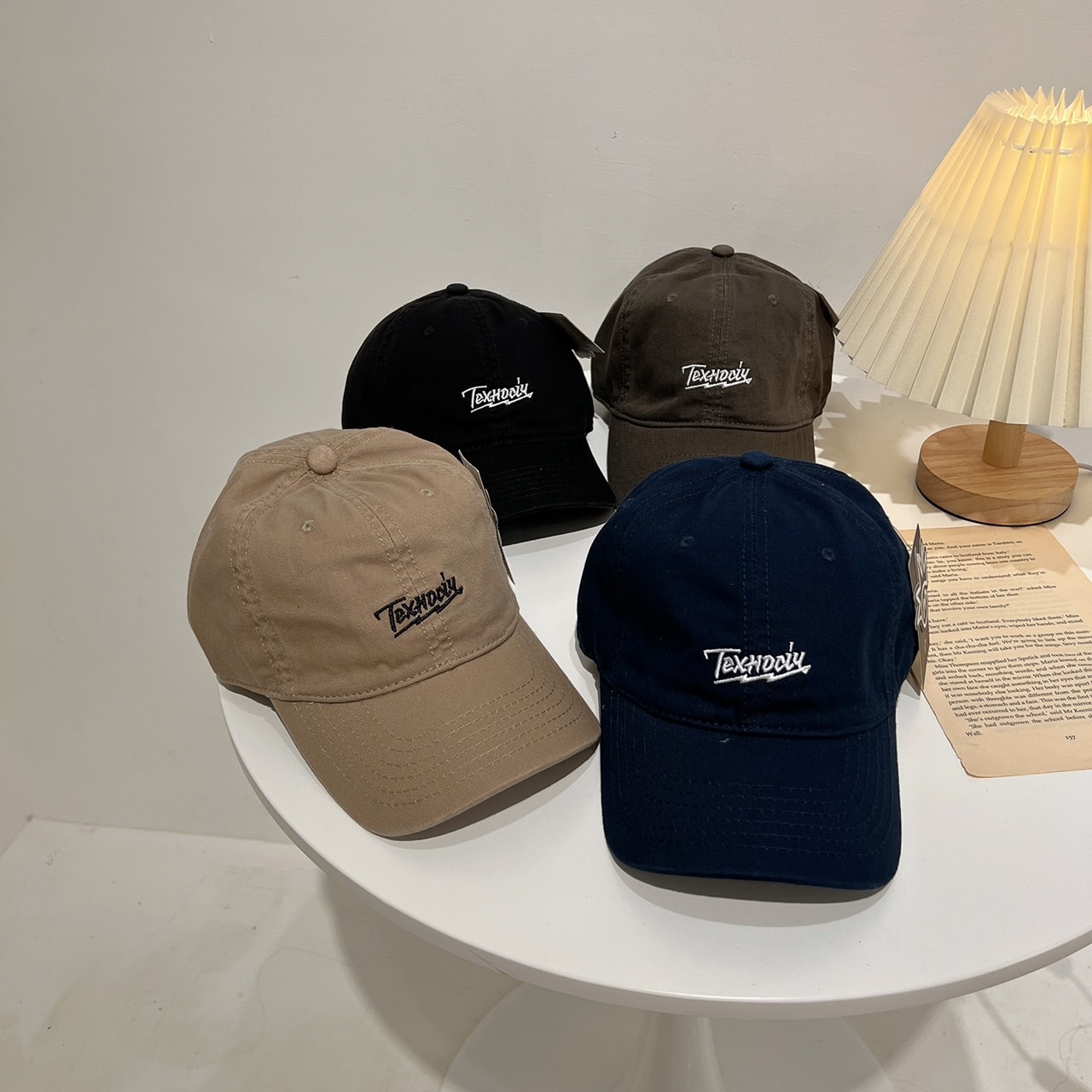 Tex刺繡老帽/4色