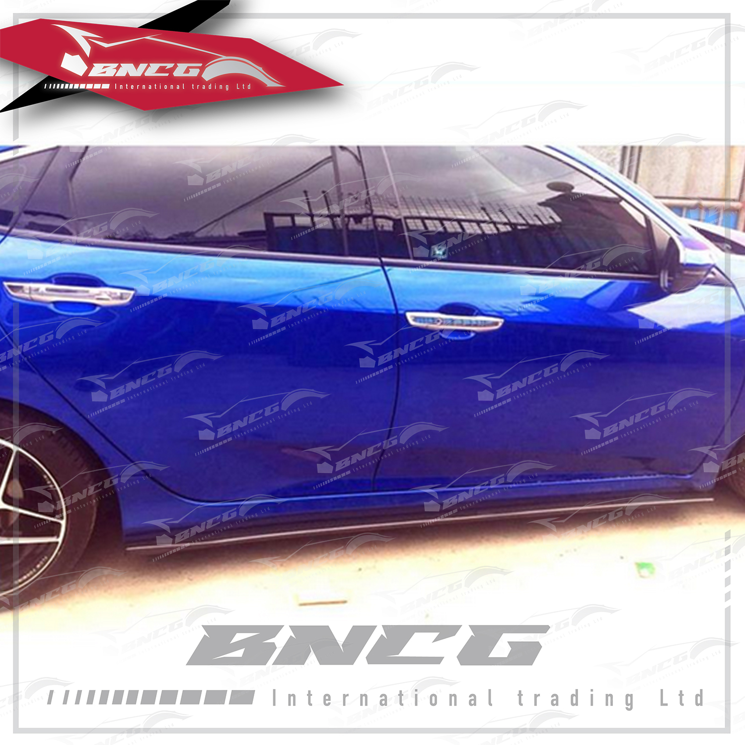 本田 Honda Civic 10代 改裝 卡夢 碳纖維 外觀件 空力套件 側裙 側定風翼