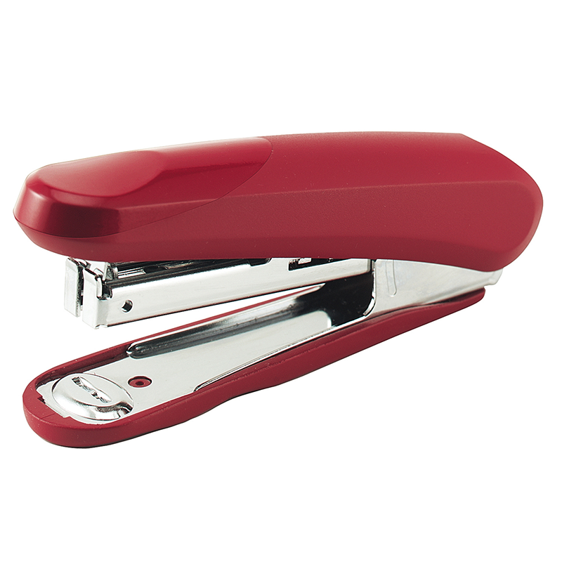 紅色 流線型訂書機｜PLUS 普樂士
